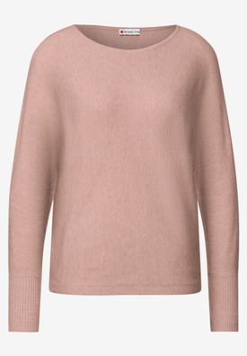 Street One Basic Pullover mit U-Bootausschnitt