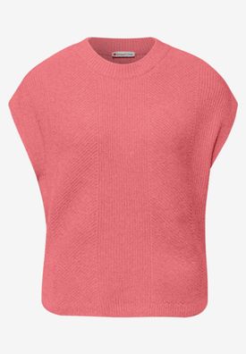 Street One Ärmelloser Chenille Pullover