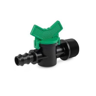 Absperrventil Kugelhahn AG 3/4" 16mm für PE Rohr Steckverbinder Gartenbewässerung