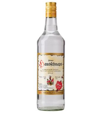 Geschenk Prinz Hausschnaps mit Marille 34% Vol. 1 Liter