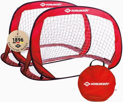 Schildkröt Pop-Up Goals, 2er Set Tore, 120 x 80 x 80cm, selbstaufstellend, transporta