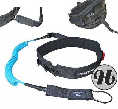 Concept X Wing Coiled Waist Leash Blue Hüfte Wingsurf Hüftleash 10"