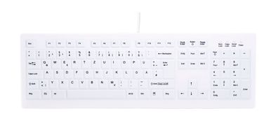 Membrane / DE / WHITE / Exchangeable AK-C8100F serie medical Keyboard (AK-C8100-W/GE)