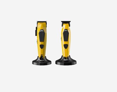JRL Professional Diamante Clipper & Trimmer Combo Kit Gelb