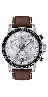 Tissot Supersport Chronograph Silber Leder T125.617.16.031.00