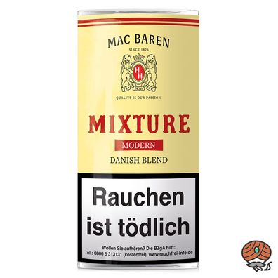 Mac Baren Mixture Modern Danish Blend Pfeifentabak Pouch 50g