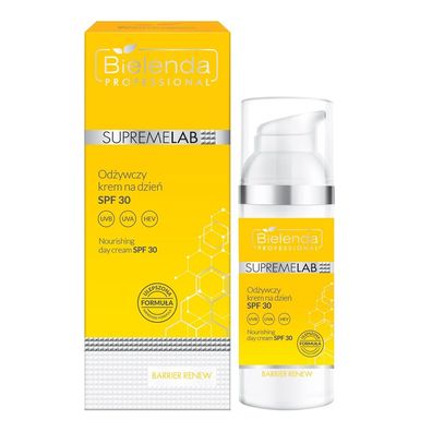 Bielenda SupremeLAB Barrier Renew - Nährende Tagescreme LSF 30, 50 ml