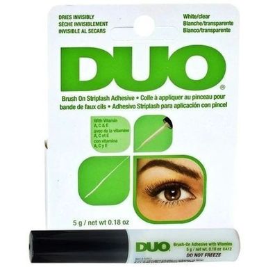 Ardell Duo Pinsel Auf Streifenwimpern Klebstoff Klar, 5g