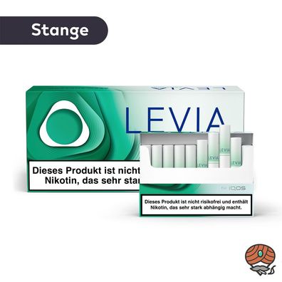LEVIA Crisp Mint - Tabakfreie Nikotin-Sticks, 10x20 Stück