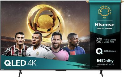 Hisense 55E77Q Pro sw QLED-TV UHD Multituner Smart Dolby Vision HDR10+ PVR