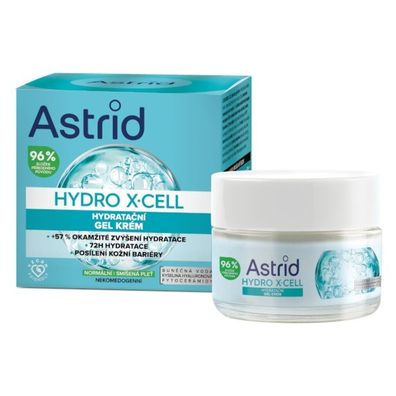 Hydratisierende Gel-Creme für normale bis Mischhaut Hydro X-Cell 50 ml