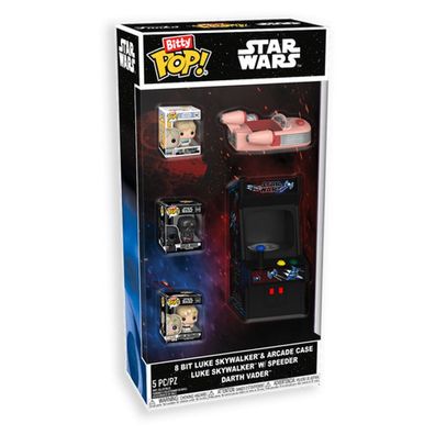 Bitty POP-Figur, 8 Bit, Motiv Luke Skywalker und Arcade