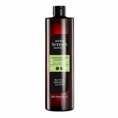 AVON senses Essence Bade- und Duschelixir mit Zitronengras & Kokosnuss
