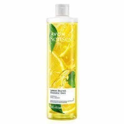 AVON senses Lemon Burst Zitrone & Basilikum Duschgel 500 ml