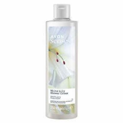 AVON senses White Lily Duschcreme 250 ml