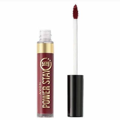AVON Power Stay flüssige Lippenfarbe Stay Put Sangria