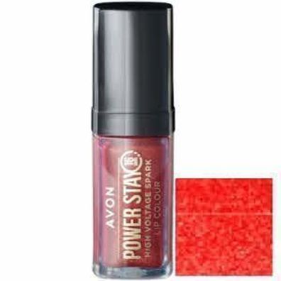 AVON Power Stay High Voltage Spark Lippenfarbe Scarlet Flame