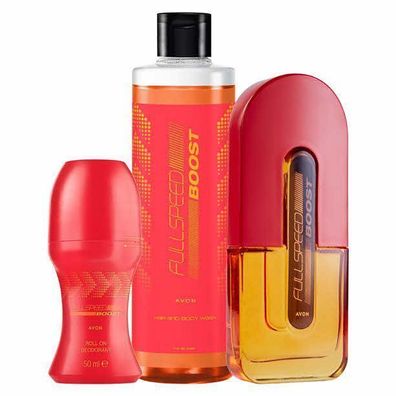 AVON Full Speed Boost Duft-Set 3-teilig für Ihn