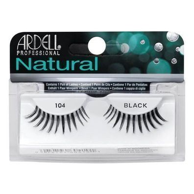 Ardell Falsche Wimpern Natürliche 104 - Schwarze Elegante Wimpern für ausdruckss