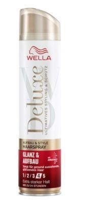 Wella Deluxe Haarspray Glanz & Aufbau, 250 ml