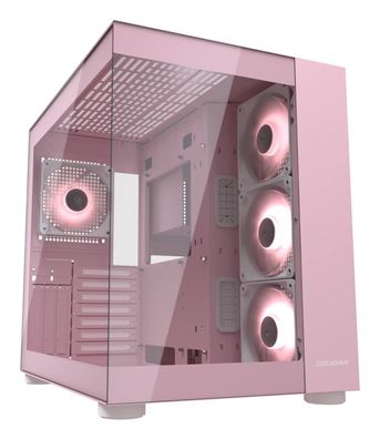 COUGAR Gehäuse Midi-Tower FV150 ARGB, Pink