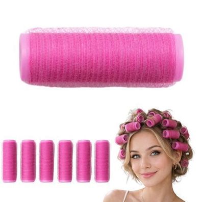 Klettwickler 1,5x6,3 cm, selbsthaftende Haarwickler, für Locken und Wellen