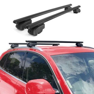 Dachträger Gepäckträger für BMW 5er F11 Touring 2010-2016 ABE Alu Schwarz 2x