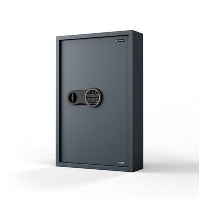 Elektronischer Schlüsselkasten mit Einwurfschlitz und Codeschloss, 430 × 665 × 130 mm