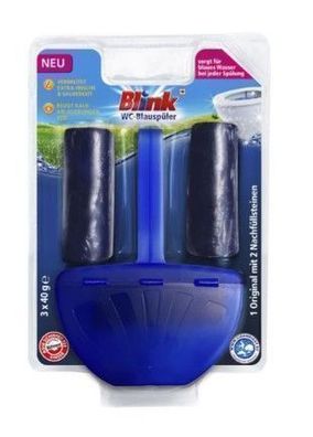 Blaues Toilettenpapier-Set, 3 Rollen Hochwertige Qualitaet