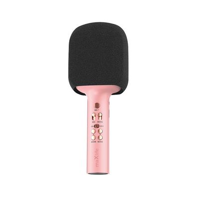 Maxlife Bluetooth-Mikrofon mit Lautsprecher MXBM-600 - Farbe: Pink