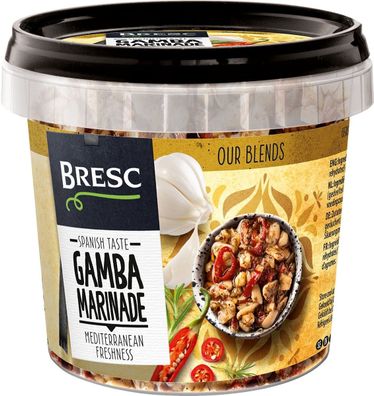Bresc Gamba Shrimps Marinade 2x 325g vegane Gewürzmischung mediterrane Würz-Paste
