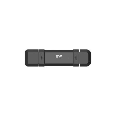 Silicon Power 250GB Portable-Stick-SSD USB 3.2 DS72 Black