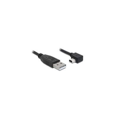 DELOCK USB Kabel A -> Mini-B St/St 2.00m 90°