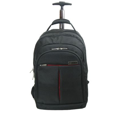 Platinet LuckySky Laptop-Trolley Rucksack 15,6 Zoll mit Rollen Schwarz
