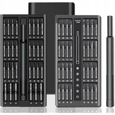 Rosfix Set Feinmechanik Schraubendreher 63in1 – S2 Stahl | 28 mm Bits