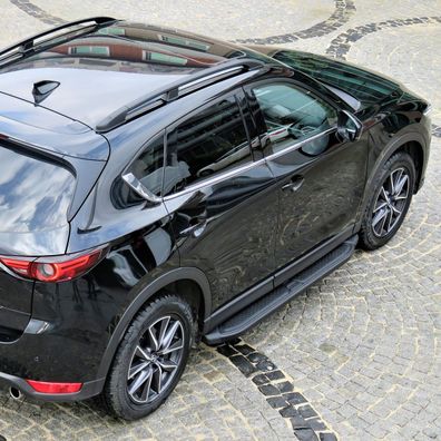 Trittbretter passend für Mazda CX-5 ab Bj. 2017 Ares mit ABE - Farbe: