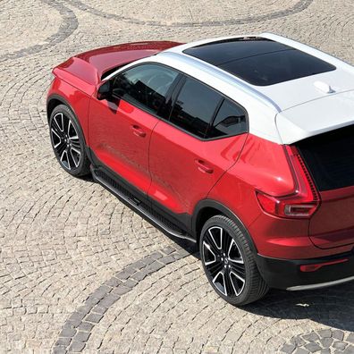 Trittbretter passend für Volvo XC40 ab Bj. 2017 Ares mit ABE - Farbe: