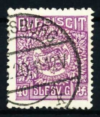 ABSTG Schleswig Nr 9I gestempelt X4AE386