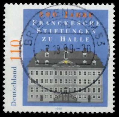 BRD 1998 Nr 2011 zentrisch gestempelt X6C925E
