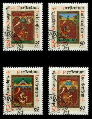 Liechtenstein 1987 Nr 930-933 gestempelt SB49EEE