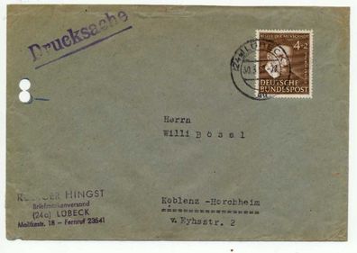 BRD 1951 Nr 143 BRIEF EF X711132