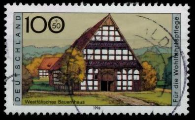 BRD 1996 Nr 1886 zentrisch gestempelt X72E9A6