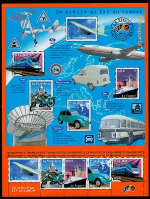 Frankreich Nr 3608KB-3612KB postfrisch Kleinbg S019846
