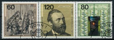 BRD ZD AUS BLOCK 19 Nr 1215 + 1217 + 1216 gestempelt 3ER STR X8ADB46