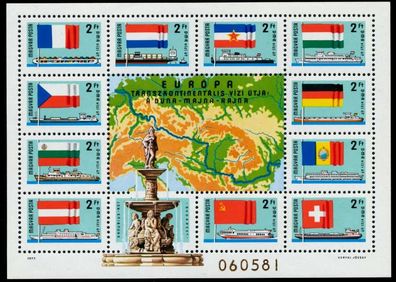 UNGARN Block 128A postfrisch X92270E