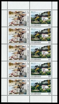 Guernsey Heftchenblatt Nr HB 25 postfrisch X6A62FE