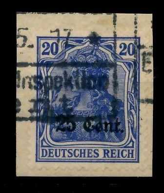 BES 1WK ETAPPE WEST Nr 6aII gestempelt X77961E
