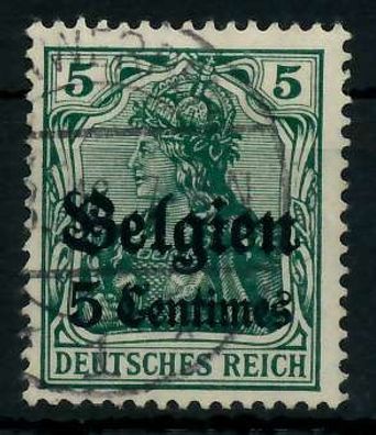 BES 1WK LP Belgien Nr 2 gestempelt X77B1F2