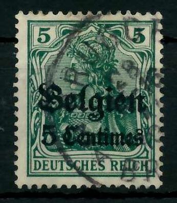 BES 1WK LP Belgien Nr 2 gestempelt X77B26A