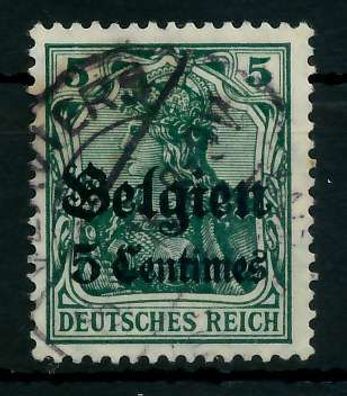 BES 1WK LP Belgien Nr 2 gestempelt X77B196